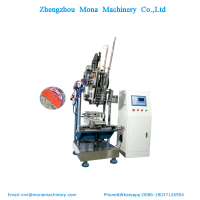 Wood broom drilling 2 tufting machine/brooms toilet tufting drilling machine brush making machine